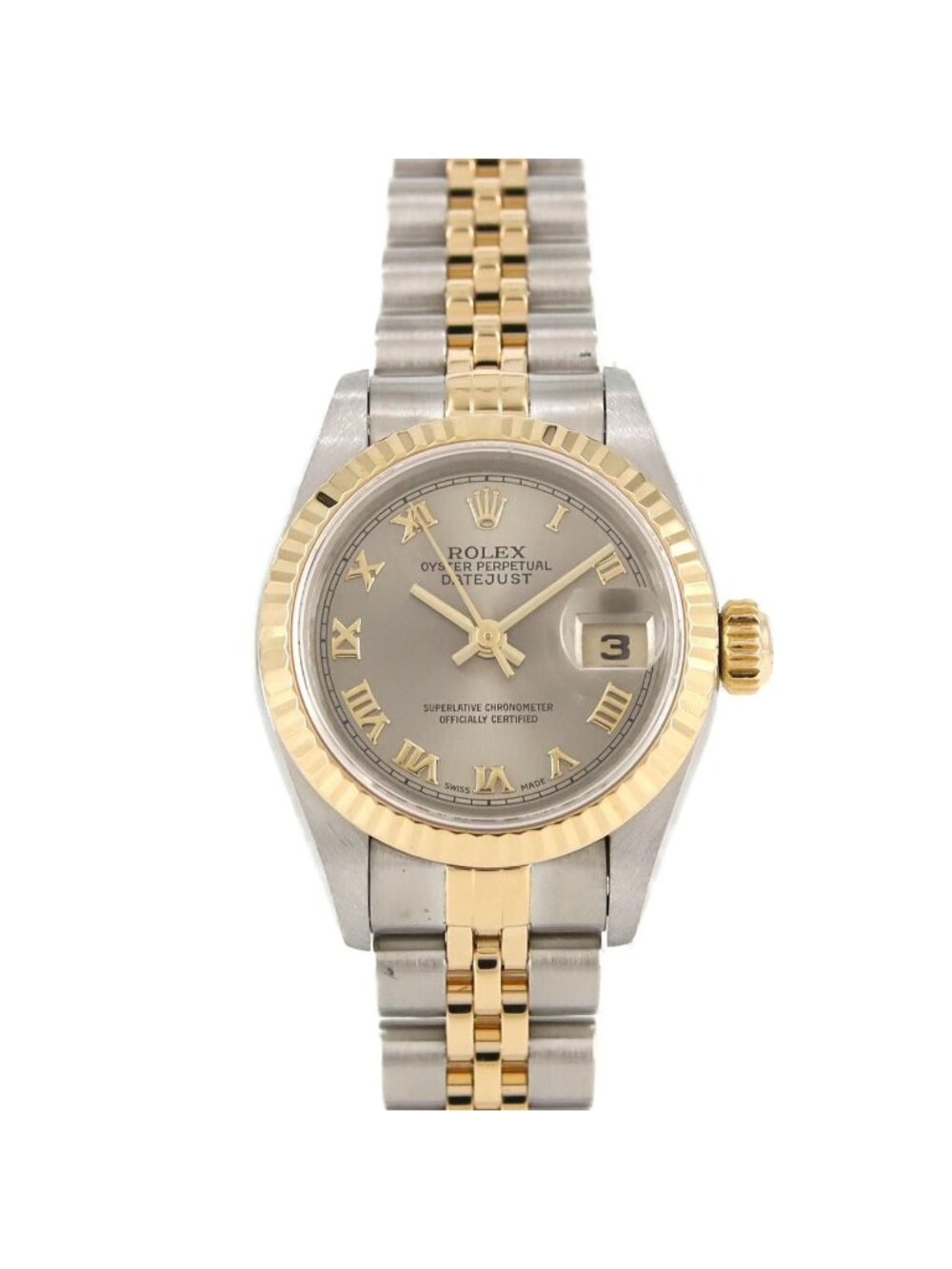 Rolex Datejust Stainless Steel Yellow Gold Automatic Watch